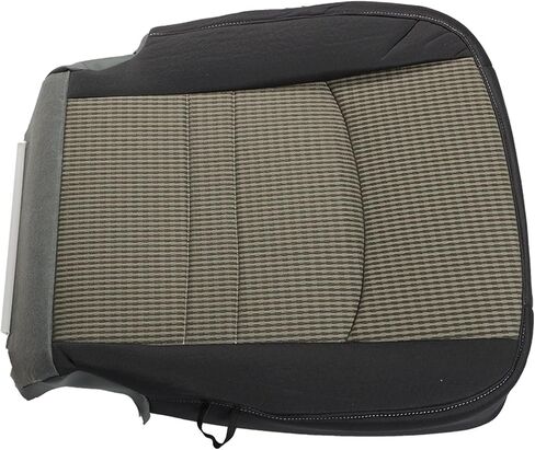 Left Driver Side Gray Bottom Cloth Seat Cover Yellow Foam Cushion Replacement for 1500 2500 3500 4500 5500 SLT 2009-2012 in Saudi Arabia