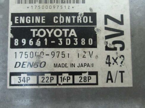 وحدة التحكم في المحرك ECM تناسب 1998 98 متوافقة مع Toyota 4 Runner 89661-3D380 896613D380 in Saudi Arabia