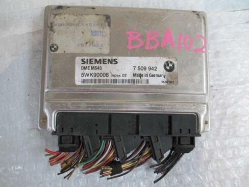 Engine ECM Electronic Control Module 3.0L Fits 01-02 Compatible with BMW X5 7 509 942 7509942 in Saudi Arabia