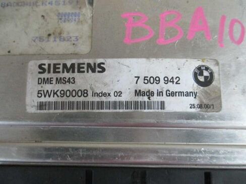 Engine ECM Electronic Control Module 3.0L Fits 01-02 Compatible with BMW X5 7 509 942 7509942 in Saudi Arabia