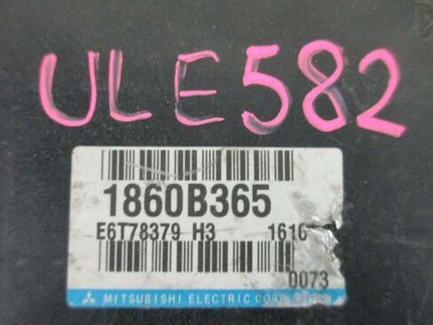 Engine ECM Control Module Fits 2008 08 Compatible with Mitsubishi Lancer 1860B365 in Saudi Arabia