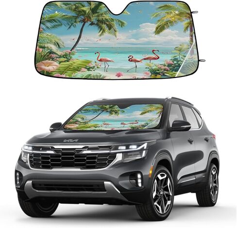 Cartoon Cat Sky Sun Visor for Car Windshield Sun Shade Blocks UV Rays Suns Visor Protector Car Window Shades for Cars 51x27.5 in Truck SUV Auto Sunshades in Saudi Arabia