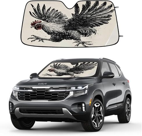 Cartoon Cat Sky Sun Visor for Car Windshield Sun Shade Blocks UV Rays Suns Visor Protector Car Window Shades for Cars 51x27.5 in Truck SUV Auto Sunshades in Saudi Arabia
