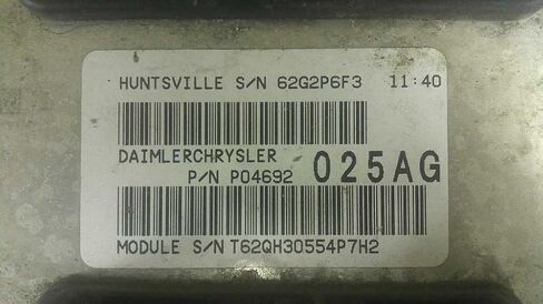 Engine ECM Control Module 3.7L Fits 2006 06 Compatible with Durango 04692111AG 04692025AG in Saudi Arabia