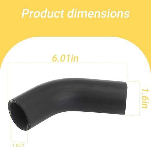 66303 خرطوم الرادياتير المصبوب، خرطوم تبريد مصبوب ممتاز ينطبق على الرادياتير وكذلك من خلال المكونات الأخرى في نظام تبريد السيارة OD 1.60"، ID 1.27" in Kuwait