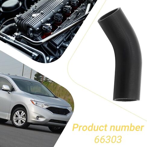 66303 خرطوم الرادياتير المصبوب، خرطوم تبريد مصبوب ممتاز ينطبق على الرادياتير وكذلك من خلال المكونات الأخرى في نظام تبريد السيارة OD 1.60"، ID 1.27" in Kuwait