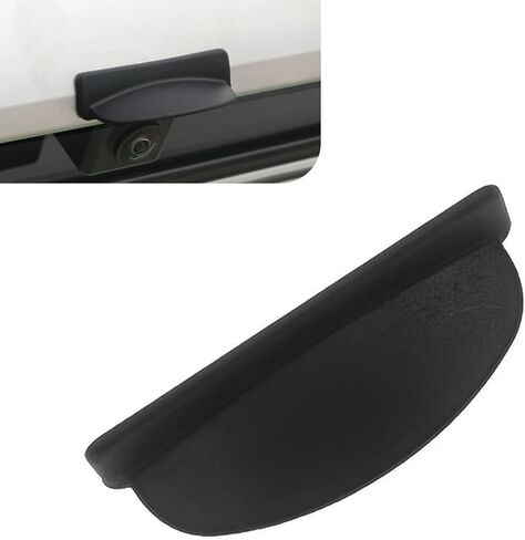 Car Rear View Camera Anti-Rain Cover, Silicone Car Backup Camera Rain Shield, Self-Adhesive Protection Cover for Car Reversing Cameras Visibility, Universal Rain Guard for All Cars (Black) in Kuwait