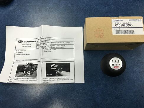 Subaru 1998-2023 Impreza WRX STi 5 Speed MT STi Shift Knob - C1010FG000 - Genuine OEM in Saudi Arabia