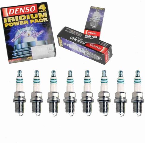 8 pc DENSO Iridium Power Spark Plugs compatible with Lexus GX470 4.7L V8 2003-2009 in Saudi Arabia