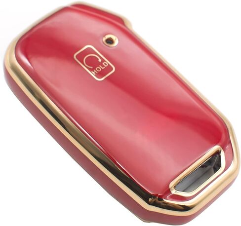 FEYOUN Key Fob Cover Compatible with Kia Cadenza K5 Seltos Sorento Soul Telluride Sportage Niro EV EV6 Sedona Forte Stinger 5 Buttons Remote Keyless Key Fob Case Protection Shell Accessories,Blue Gray in Kuwait