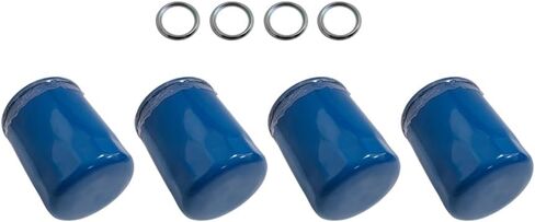 4 Pack Engine Oil Filter Fits for Subaru Ascent Forester Crosstrek Legacy Outback Impreza 2011-2021 15208AA160, 15208AA15A in Saudi Arabia