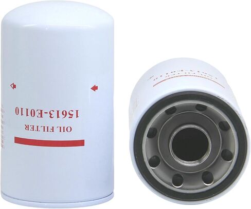 2-PACK 15613-E0110 Lube Oil Filter Replaces 15613E0110, 57080, BD7325, LF16110, P551441 Compatible with Hino (2005-2020) 195, 258, 268, 338 TRUCKS For J08E & J05E Engine in Kuwait