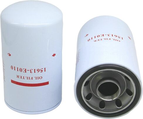 2-PACK 15613-E0110 Lube Oil Filter Replaces 15613E0110, 57080, BD7325, LF16110, P551441 Compatible with Hino (2005-2020) 195, 258, 268, 338 TRUCKS For J08E & J05E Engine in Kuwait