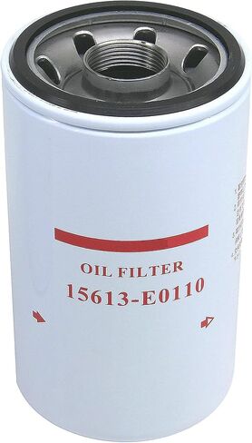2-PACK 15613-E0110 Lube Oil Filter Replaces 15613E0110, 57080, BD7325, LF16110, P551441 Compatible with Hino (2005-2020) 195, 258, 268, 338 TRUCKS For J08E & J05E Engine in Kuwait