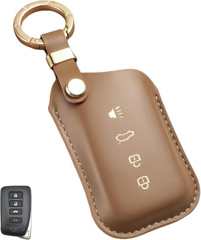 غطاء مفتاح فوب لسيارة لكزس ES IS GS NX RX RC GX LX 570 200 250 300 350 h F غطاء مفتاح جلدي ناعم رياضي 4 أزرار in Kuwait