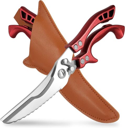 ترقية مقص مطبخ من الفولاذ المقاوم للصدأ ، ومقصات فائدة شديدة متعددة الأغراض ، ومقصات الدواجن المهنية للعظام ، والدجاج ، واللحوم ، والديك الرومي ، والخضروات ، ومقص الشواء. in Kuwait