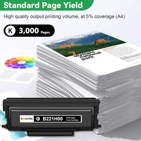 B221H00 Black Toner Cartridge with Chip Compatible for Lexmark b2236dw MB2236dw B2236adw MB2236adwe MB2236i Printers, 1-Pack, 3,000 Pages in Saudi Arabia