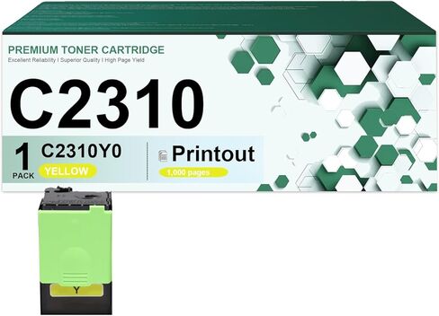 خراطيش حبر C2310 متوافقة مع خراطيش Lexmark C2310K0 السوداء عالية الإنتاجية تناسب طابعات Lexmark C2325 C2425 C2535 MC2325 MC2425 MC2535 MC2640، عبوة واحدة in Saudi Arabia