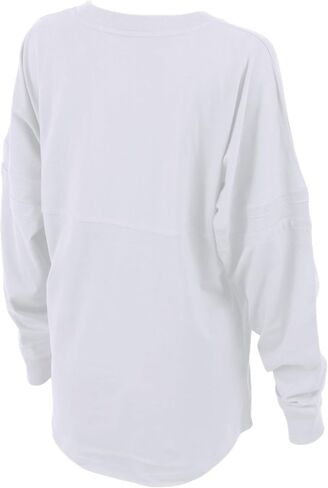 boxercraft Pom Pom Jersey Longsleeve Pullover for Women, White M in Kuwait