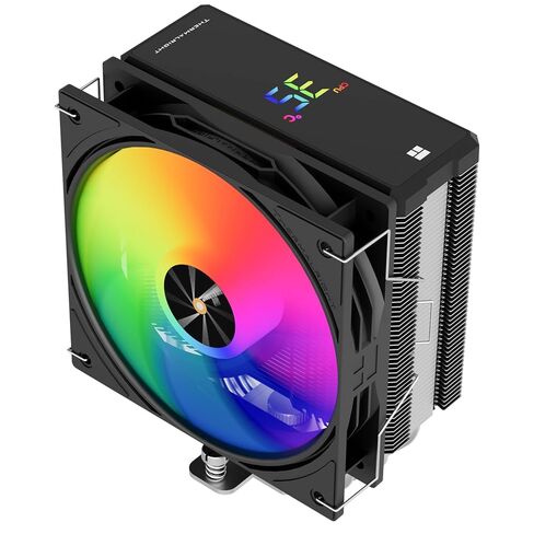 Thermalright Assassin x 120r Argb Digital Argb Black CPU Air Cooler ، 2000 دورة في الدقيقة ، 4 حرارة ، و 12 سم PWM CPU CPU ، الغطاء العلوي الشاشة الرقمي ، لـ AM4/AM5 ، Intel LGA1700/1851/1150/1151/1200 in Saudi Arabia