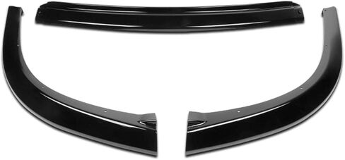 Auto Dynasty 3PC CS2 Style Gloss Black Front Bumper Lip Spoiler Wing Body Kit Compatible with Subaru Impreza WRX STI 06-07 in Saudi Arabia