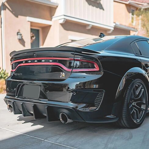 Rear Diffuser for 2020-2023 Dodge Charger WIDEBODY,Replacement for 2020-2023 Dodge Charger,Accessories for Dodge Charger (Gloss Black) in Kuwait