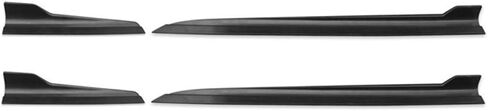 Side Skirts Compatible with Lexus ISF IS250 IS350, IKON Style Black PP Sideskirt Rocker Moulding Air Dam Chin Diffuser Bumper Lip Splitter by IKON MOTORSPORTS in Saudi Arabia