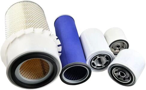 طقم فلتر وقود الهواء لزيت المحرك HYD مع فاصل متوافق مع Bobcat A300 S250 S300 S330 T250 T300 T320 محمل المسار الانزلاقي الطراز القديم 6678233 6661248 6667352 6681475 6681474 in Kuwait