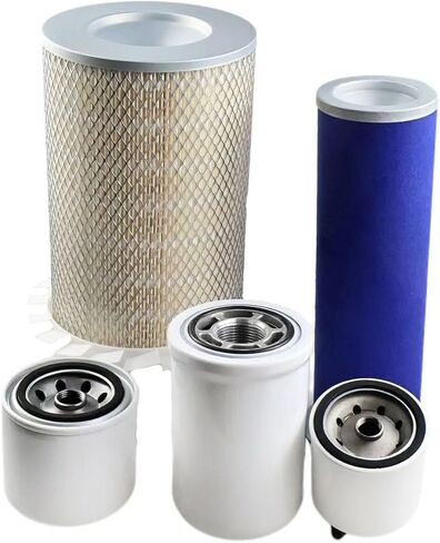 طقم فلتر وقود الهواء لزيت المحرك HYD مع فاصل متوافق مع Bobcat A300 S250 S300 S330 T250 T300 T320 محمل المسار الانزلاقي الطراز القديم 6678233 6661248 6667352 6681475 6681474 in Kuwait