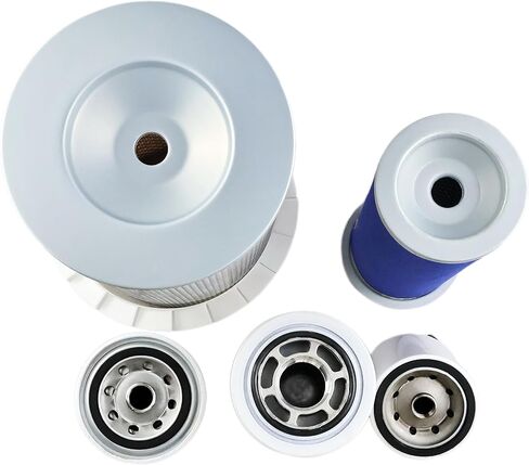 طقم فلتر وقود الهواء لزيت المحرك HYD مع فاصل متوافق مع Bobcat A300 S250 S300 S330 T250 T300 T320 محمل المسار الانزلاقي الطراز القديم 6678233 6661248 6667352 6681475 6681474 in Kuwait