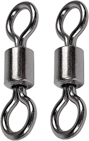 Qishuo Saltwater Barrel Swivels الصيد الصيد الصلب in Kuwait