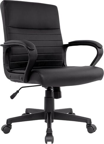 Staples Traymore Luxura Managers Chair, Black (53245) in Saudi Arabia