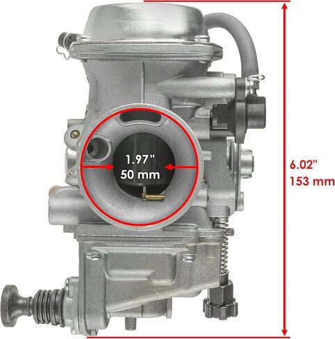 Caltric Carburetor Compatible with Honda TRX450ES Foreman 1998-2001 / TRX450S Foreman1998-2001 in Saudi Arabia