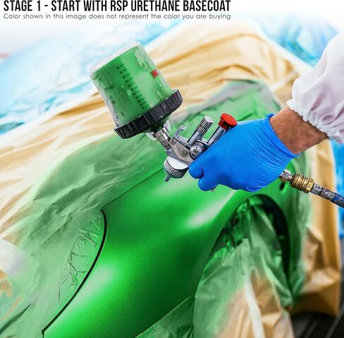 Restoration Shop - Wimbledon White Low VOC Urethane Basecoat Auto Paint - Quart Paint Color Only - Professional High Gloss Automotive, Car, Truck Refinish Coating in Kuwait