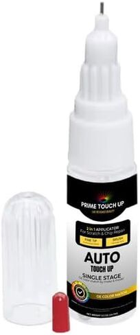 Compatible With 2024 Kia Clear White (1D, UD, F1D) Factory Matched Ultra Premium Single Stage Direct Gloss Pen Brush - Touch Up Paint Kit MADE IN THE USA in Kuwait