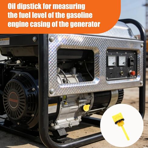 Engine Oil Dipstick, M20*2pcs+M18*2pcs, 4 Pcs Oil Filler Cap Assembly Compatible with Predator 196cc 212cc 208cc 224cc Champion Firman 6.5hp 7hp 7.5hp in Kuwait