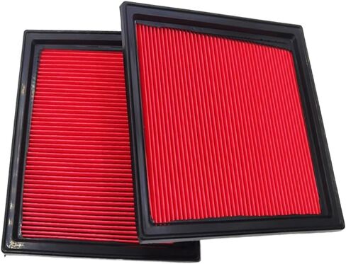 استبدال فلتر هواء المحرك DSkoiph 16546JK20A متوافق مع Nissan 370Z 350Z Infiniti EX35 EX37 G37 G35 G25 QX50 2 PACK in Saudi Arabia