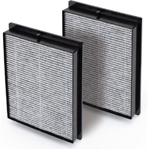 C401 Replacement Filter Compatible with LUFTRUM C401 Serie Car Air Purifier, fits C401, C401A, and C401AB, Dust, Carbon VOCs, 2-Pack in Kuwait