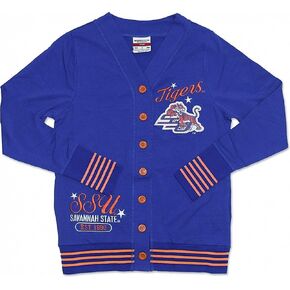 Big Boy Savannah State Tigers S4 Light Weight Ladies Cardigan [Royal Blue] - ID#148072-146-85-0-0 in Kuwait