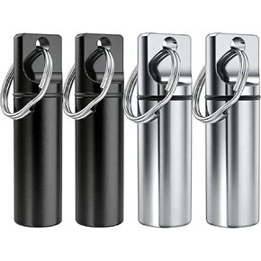 4 قطع من سلاسل المفاتيح الخاصة بمجوهرات حرق الجثث للرماد، مجموعة سلسلة مفاتيح تذكارية لقارورة أسطوانة تذكارية، 2 أسود و2 فضي، حامل رماد للأحباء أو الحيوانات الأليفة، الشعر، الفراء، تذكارات صغيرة in Kuwait