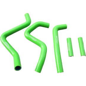 Silicone Radiator Hose For 1994-2002 Kawasaki KX250 KX 250 1995 1996 1997 1998 1999 2000 (Green) in Kuwait