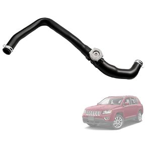 Upper Radiator Coolant Hose with Cap Fit for Jeep Compass Patriot Dodge Caliber 2007-2017 1.8L 2.0L 2.4L Replace # 5058172AH 5058172AE 5058172AI 5058172AF 5058172AG 5058172AJ in Kuwait