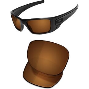 عدسات OSharp بديلة للنظارات الشمسية Oakley Fuel Cell OO9096-60mm - مستقطبة عالية الدقة، عاكسة، حماية من الأشعة فوق البنفسجية وملاءمة مثالية in Kuwait