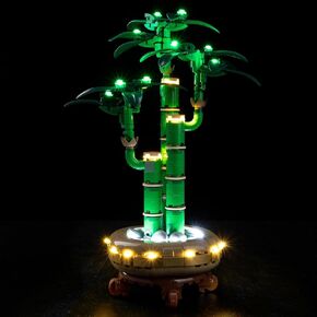 مجموعة مصباح LED LED Bricksoul لـ Lego Botanicals Lucky Bamboo Building مجموعة ، متوافقة مع Lucky Bamboo Lego Light Kit ، Light Up Legos Lucky Bambo sely - بدون مجموعة Lego (إصدار كلاسيكي) in Kuwait