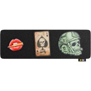 M-Tac Magnetic Tactical Patch Board - Display Panel Holder with Loop Surface Organizer for Military Army Combat Morale Patches with Hook Fasteners Emblems & Patches for Vest Backpacks in Kuwait