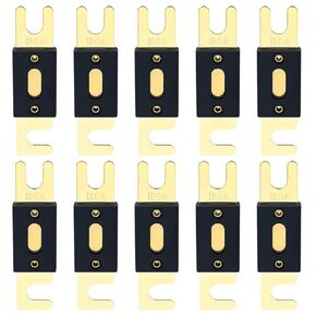 Baomain Bolt Fuse ANL-B 200A 200Amp for Car Vehicles Audio System Sheet Gold Tone RoHS 10 Pack in Kuwait