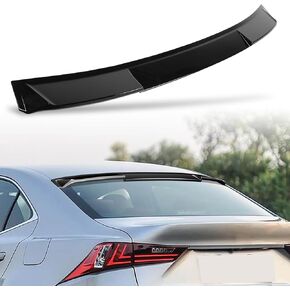 Roof Spoiler Compatible with 2016 2017 2018 2019 2020 for Lexus IS300 Sedan Base/F Sport 2014 2015 2016 2017 2018 2019 2020 for Lexus IS350 Sedan Base/F Sport Gloss Black Rear Roof Spoiler in Kuwait