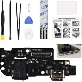 Charging Port Replacement Kit Compatible with Moto G Power 2020, XT2041-4 Dock Board USB-C Connector, with Instruction Manual, Toolkit in Saudi Arabia