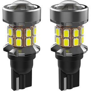 T15 921 W16W LED Bulb for Backup Reverse Lights with Automotive-grade 3020 High-power Chipsets Error Free T15 906 922 921 W16W Bulbs, 6000K Xenon White 500% Super Bright, Pack of 2 in Kuwait