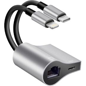 5 in 1 Memory Card Reader, MFi Certified Type C Memory Card Adapter for Mac, iPad Pro Air Mini, USB C and USB A Devices with Micro SD & SD Card Slots, Supports SD/Micro SD/SDHC/SDXC/MMC in Kuwait